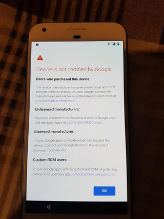 Illustration for article titled Google bloquea el uso de sus apps en Androids no certificados (pero si usas ROM personalizada hay solución)